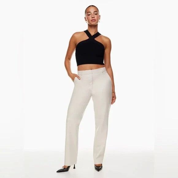 Babaton Sculpt Knit Criss Cross Cropped Tank - 2XS - Picture 3 of 7